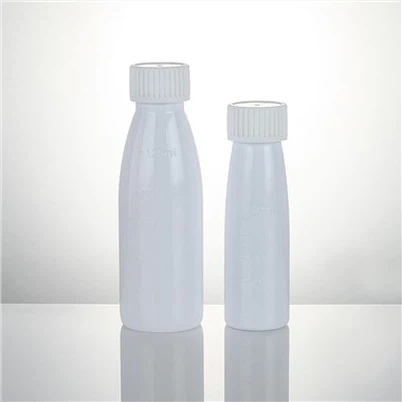 মৌখিক তরল জন্য PET সাদা পাতলা বোতল